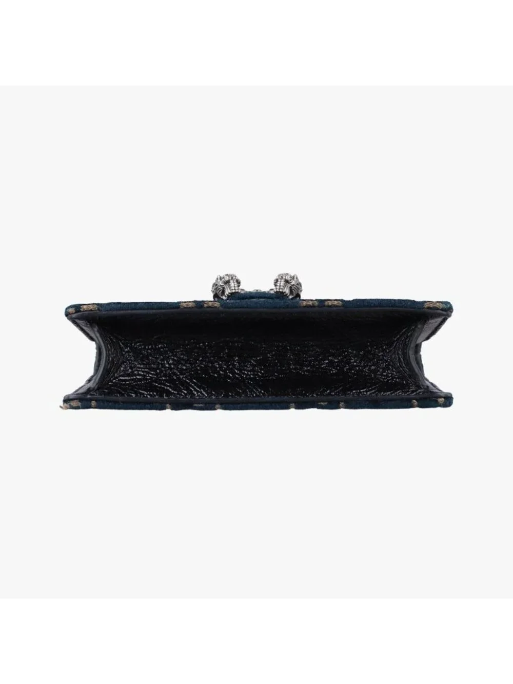 Gucci Dionysus Navy Velour Shoulder Bag